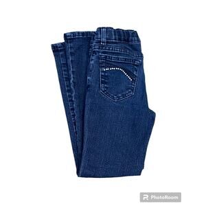 Sonoma Girls Youth Jeans Blue Size 7 Skinny Dark  5 Pockets